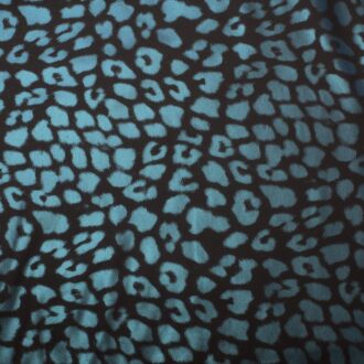 Regenjackenstoff Shimmer-Leo mit Fleecefutter