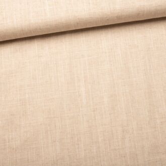 Leinen-Viskose-Stoff in Sand (Uni)