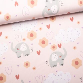 Jersey „Baby Elephants“ puderrosa