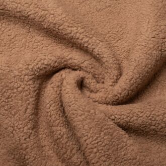 Baumwoll-Teddy braun