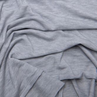 Tencel-Woll-Feinstrick „Isabelle“ hellgrau-meliert
