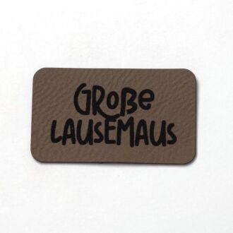 Kunstlederlabel 