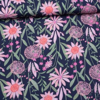 Webware Blumenwiese navy