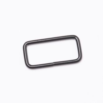 30mm Vierkantring/Rechteck schwarz