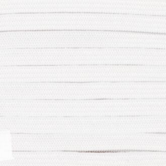 5mm Gummiband weiß (3m Karte)