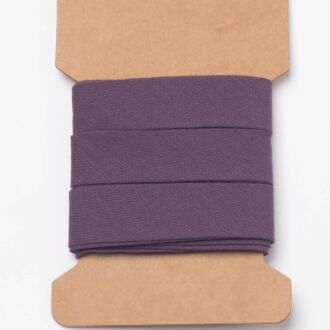 3m Baumwoll-Schrägband (20mm) mauve