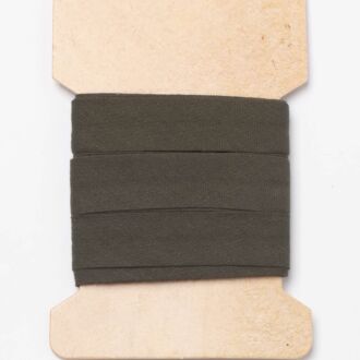 3m Baumwoll-Schrägband (20mm) jagdgrün