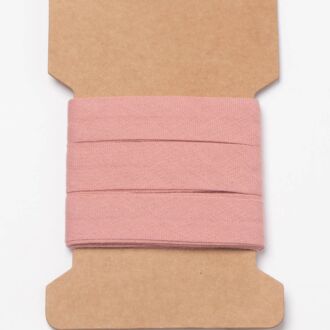 3m Baumwoll-Schrägband (20mm) altrosa