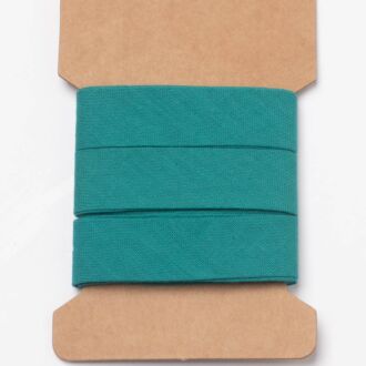 3m Baumwoll-Schrägband (20mm) smaragd