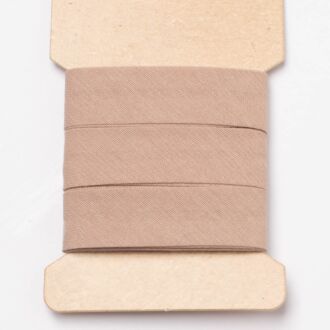 3m Baumwoll-Schrägband (20mm) sand