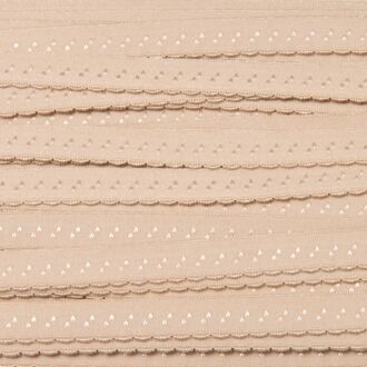 Wäschegummi dunkles beige