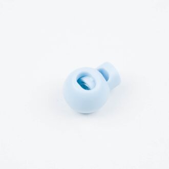 3mm Kordelstopper rund himmelblau
