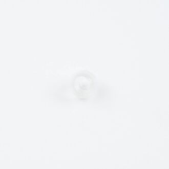 3mm Kordelende rund transparent