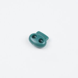 4mm Kordelstopper Duo dunkelgrün