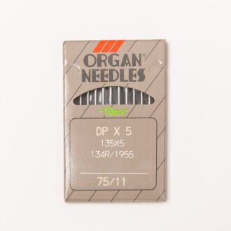 Organ Rundkolbennadeln Standard 75, System 134 R / DPx5 / 135x5