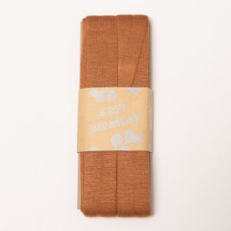 20mm Jersey-Schrägband kupfer (3 Meter)