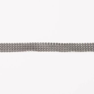 Iron-On Alu-Steinchen mattgrau