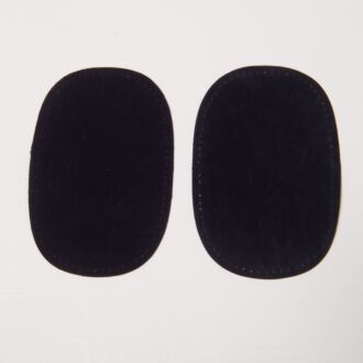 Alcantara Imitat Flicken dunkelblau