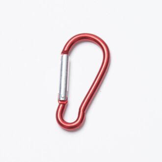 59mm Aluminium-Karabiner rot