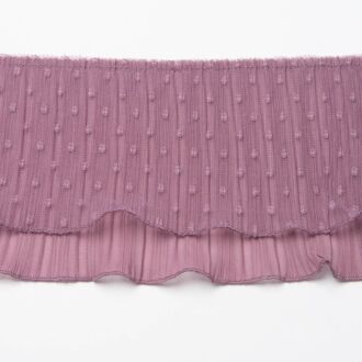 135mm Tüllborte mauve