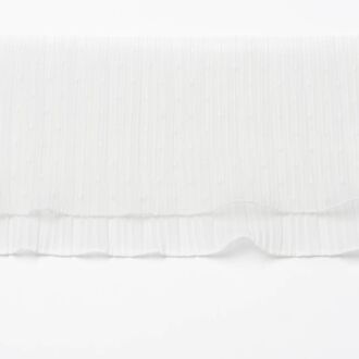 135mm Tüllborte weiß