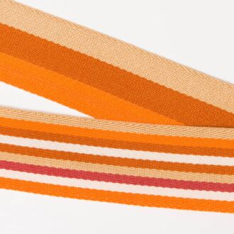40mm Doubleface Gurtband orange