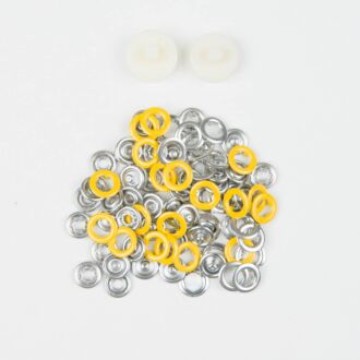 BabySnap Jersey Druckknöpfe gelb