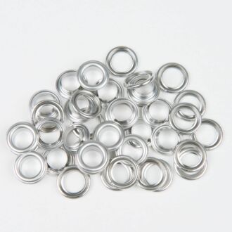 BabySnap Ösen mit Scheiben 12mm silber