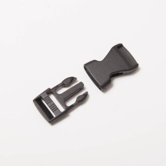 15mm Steckschnalle schwarz