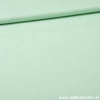 Bio-Unibaumwolle - soft touch - mint