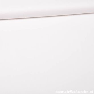 Bio-Unibaumwolle - soft touch - weiß