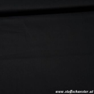 Bio-Unibaumwolle - soft touch - schwarz