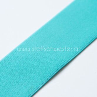 4cm Gummiband dunkles mint