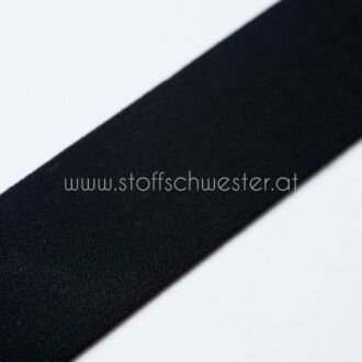 4cm Gummiband schwarz