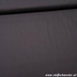 Bio-Unibaumwolle - soft touch - dunkelgrau