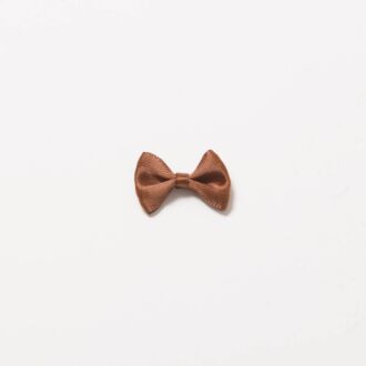 Satinschleife 2,5cm braun