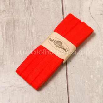 3m Jersey-Schrägband dunkelorange