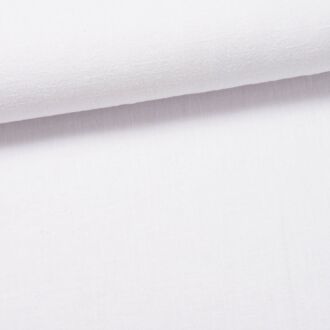 Stonewashed Leinen weiß