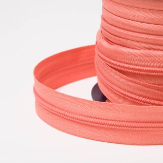 5mm Endlos-Reißverschluss dunkles lachs