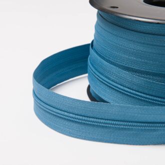 3mm Endlos-Reißverschluss schieferblau