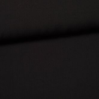 Stonewashed Leinen schwarz