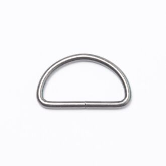 30mm D-Ring/Halbring anthrazit