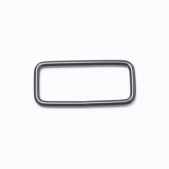 40mm Vierkantring/Rechteck schwarz