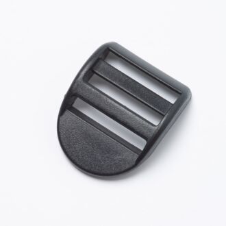 25mm Leiterschnalle Kunststoff schwarz