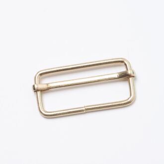 40mm Gurtschieber/Leiterschnalle gold