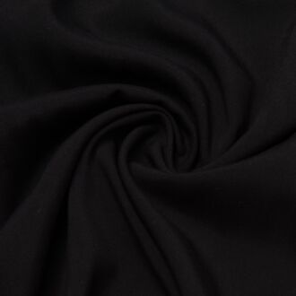 Viskose Uni schwarz