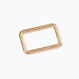 25mm Vierkantring gold