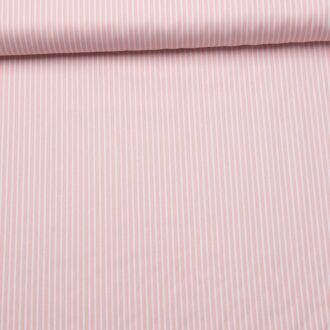 Webware Streifen rosa/weiß