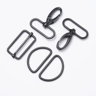 40mm Taschenzubehör-Set schwarz