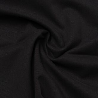 Lyocell-Baumwoll-Stretch schwarz